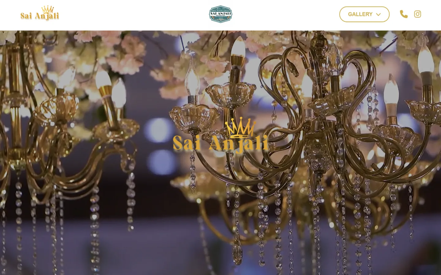 Sai Anjali Events website
